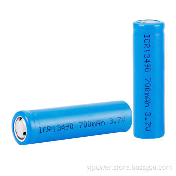 3.7V Cylindrical Li-ion Battery 13490 3.7V 700mAh